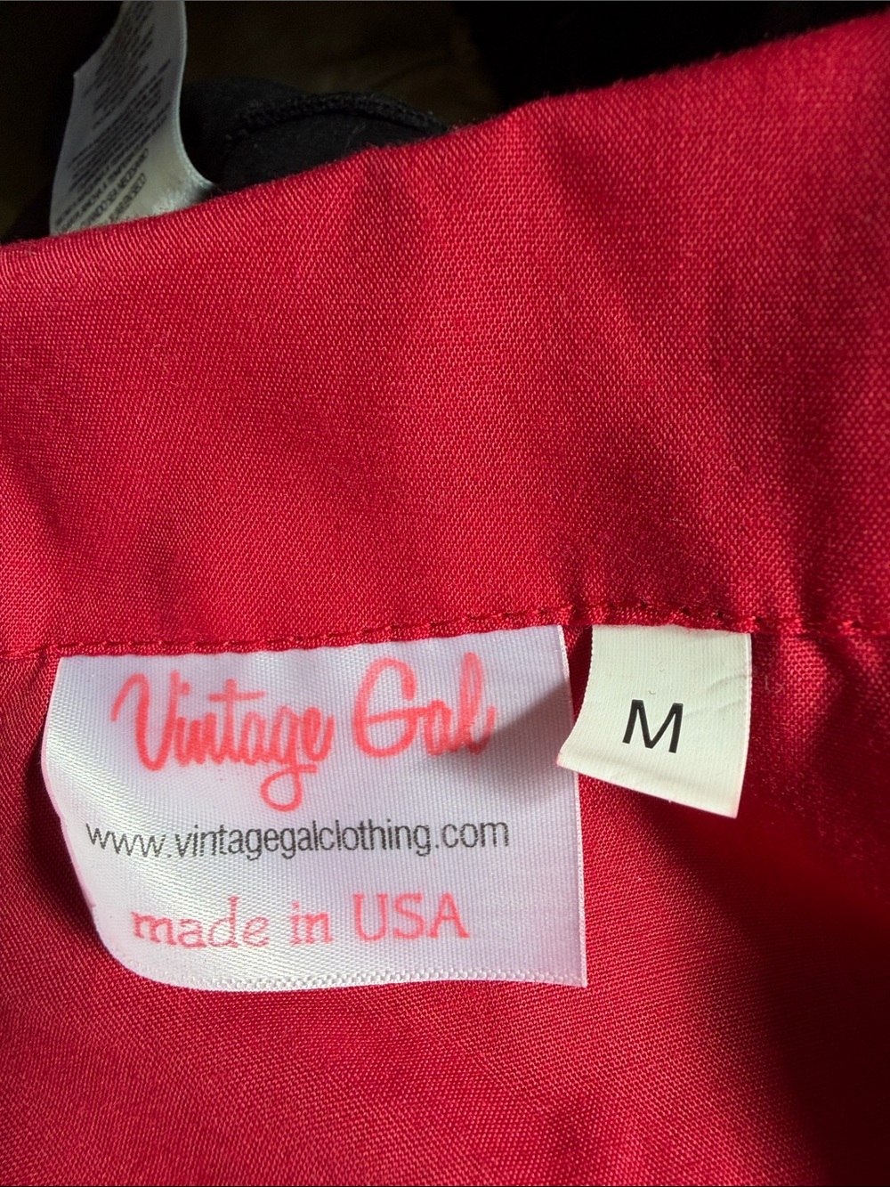 Vintage Gal tie front shirt - Picture 2 of 2